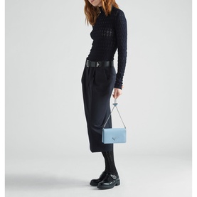 Brushed Leather Shoulder Bag