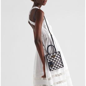 Symbole Jacquard Fabric Micro Bag