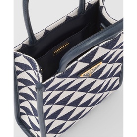 Symbole Jacquard Fabric Micro Bag