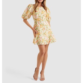 Noelle Diamond Back Mini Dress