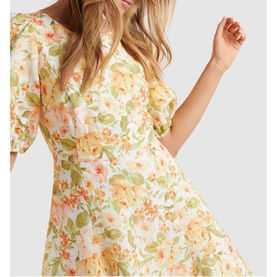 Noelle Diamond Back Mini Dress