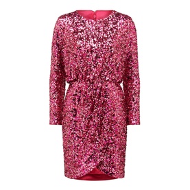 Juniper Sequin Wrap Mini Dress
