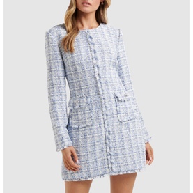 Wallis Mini Boucle Shift Dress