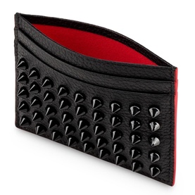 Kios Spikes Leather Cardholder