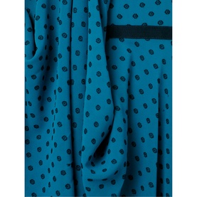 Della Spot Print Fit & Flare Dress