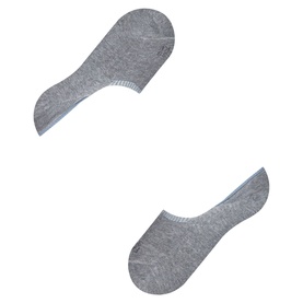 High-Cut Step Socks Light Grey Mel