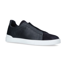 Triple Stitch Mix Low Top Sneakers