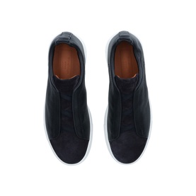 Triple Stitch Mix Low Top Sneakers