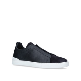 Triple Stitch Mix Low Top Sneakers