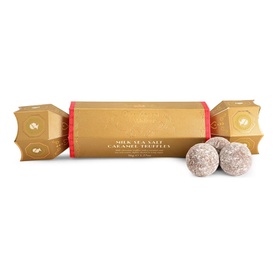 Milk Sea Salt Caramel Truffles Christmas Cracker 36g