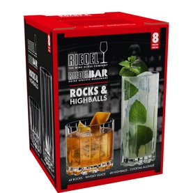 Drink Speciific Glassware Rocks & Highball Set
