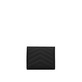 Cassandre Matelass&eacute; Leather Folded Wallet