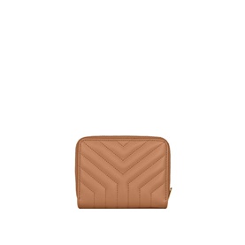 Joan Compact Zip-Around Logo Wallet