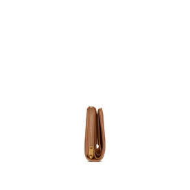 Joan Compact Zip-Around Logo Wallet