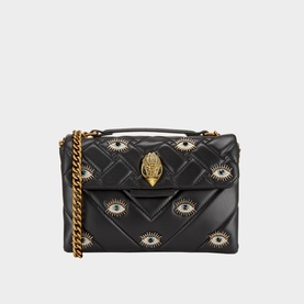 Kensington Evil Eye Leather Shoulder Bag