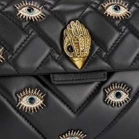 Kensington Evil Eye Leather Shoulder Bag