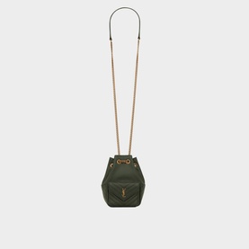 Joe Chevron Mini Bucket Bag