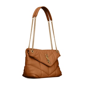 Lou Lou Small Puffer Leather Shoulder Bag