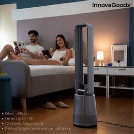 Blade-Free Fan With Purifying Filter And Remote Control