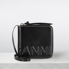 Banner Small Zip-Around Wallet
