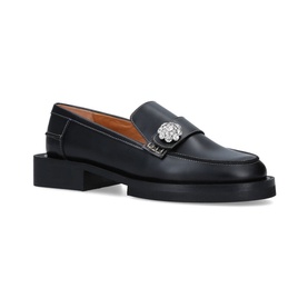 Jewel Leather Loafers