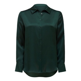 Lila Longline Satin Shirt