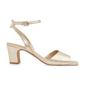 Emerson Metallic Block Heels