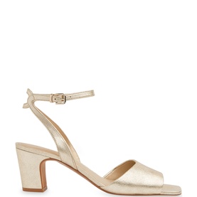 Emerson Metallic Block Heels