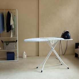 Ironing Board C, 124x45cm, Solid Steam Unit Holder - Fresh Breeze