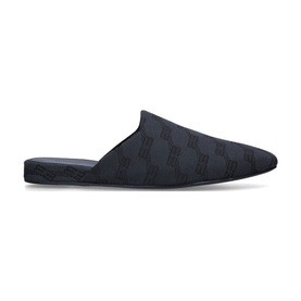 Cosy Monogrammed Mules