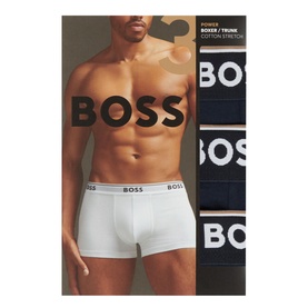 Three-Pack Power Solid Colour Boxers