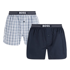 Two-Pack Woven Mixed Boxer Shorts