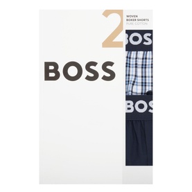 Two-Pack Woven Mixed Boxer Shorts
