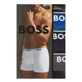 Three-Pack Mixed Colour Boxer Briefs