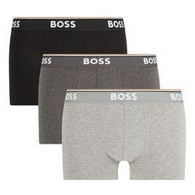 Three-Pack Power Solid Colour Boxers