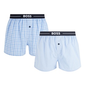 Two-Pack Woven Mixed Boxer Shorts
