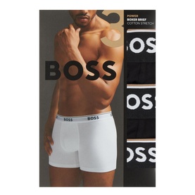 Three-Pack Solid Colour Boxers