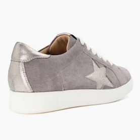 Eddris Star Motif Lace-Up Trainers