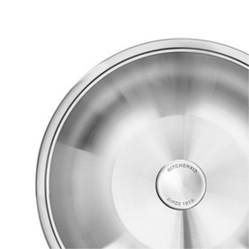 Multi-ply Stainless Steel Wok 28Cm