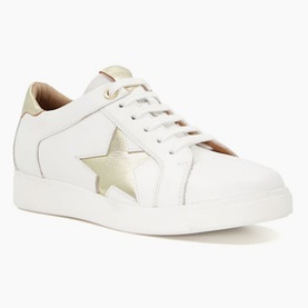 Eddris Star Motif Lace-Up Trainers