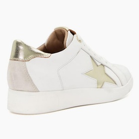 Eddris Star Motif Lace-Up Trainers