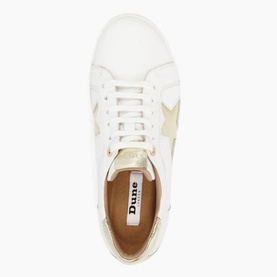 Eddris Star Motif Lace-Up Trainers