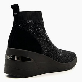 Enchantment Diamante Wedge Sock Trainers