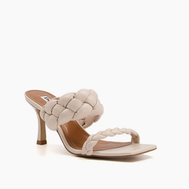 Message Plaited Strap Mules
