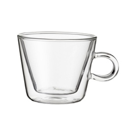 Duo Set of Two Cappuccino Glasses 250ml