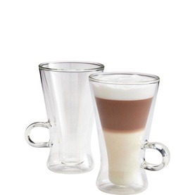Duo Set of Two Grande Latte Macchiato Glasses 320ml