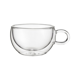 Duo Set of Two Cappuccino Glasses 250ml