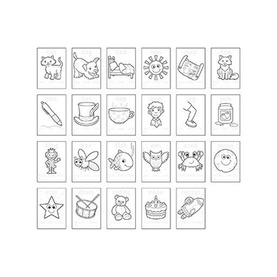 First Words Sticker Colouring Book
