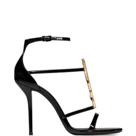 Cassandra 100 YSL Monogram Heeled Sandals