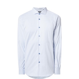 Tapered Fit Cotton-Blend Shirt
